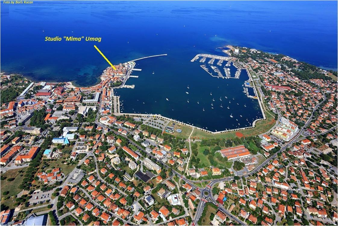 Studio Apartman Mima Hotel Umag Luaran gambar